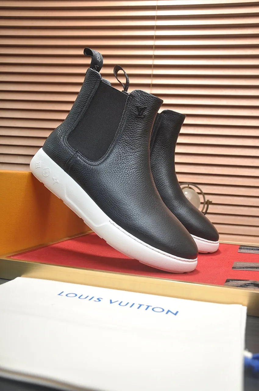 Men's men's shoes 💰740💶[LOUIS VUITTON] (original order) new style 🍀LV Louis Vuitton * - top version of LV classic trendy shoes! Made of imported original cowhide, water-dyed cowhide lining, and original wear-resistant rubber foam outsole! High quality products! Code number 39-45 (45 customized)
